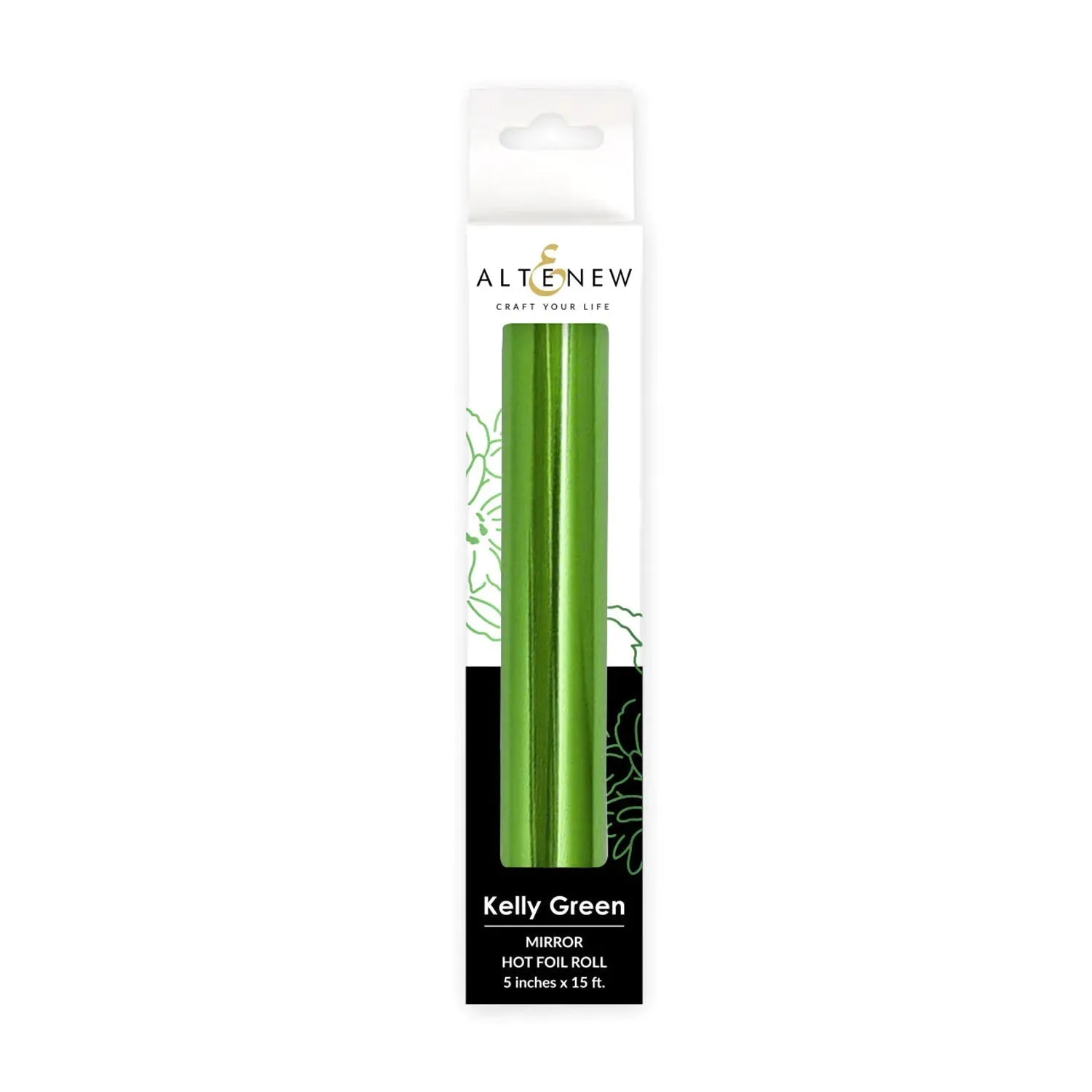 Altenew Hot Foil Roll - Kelly Green (Mirror)