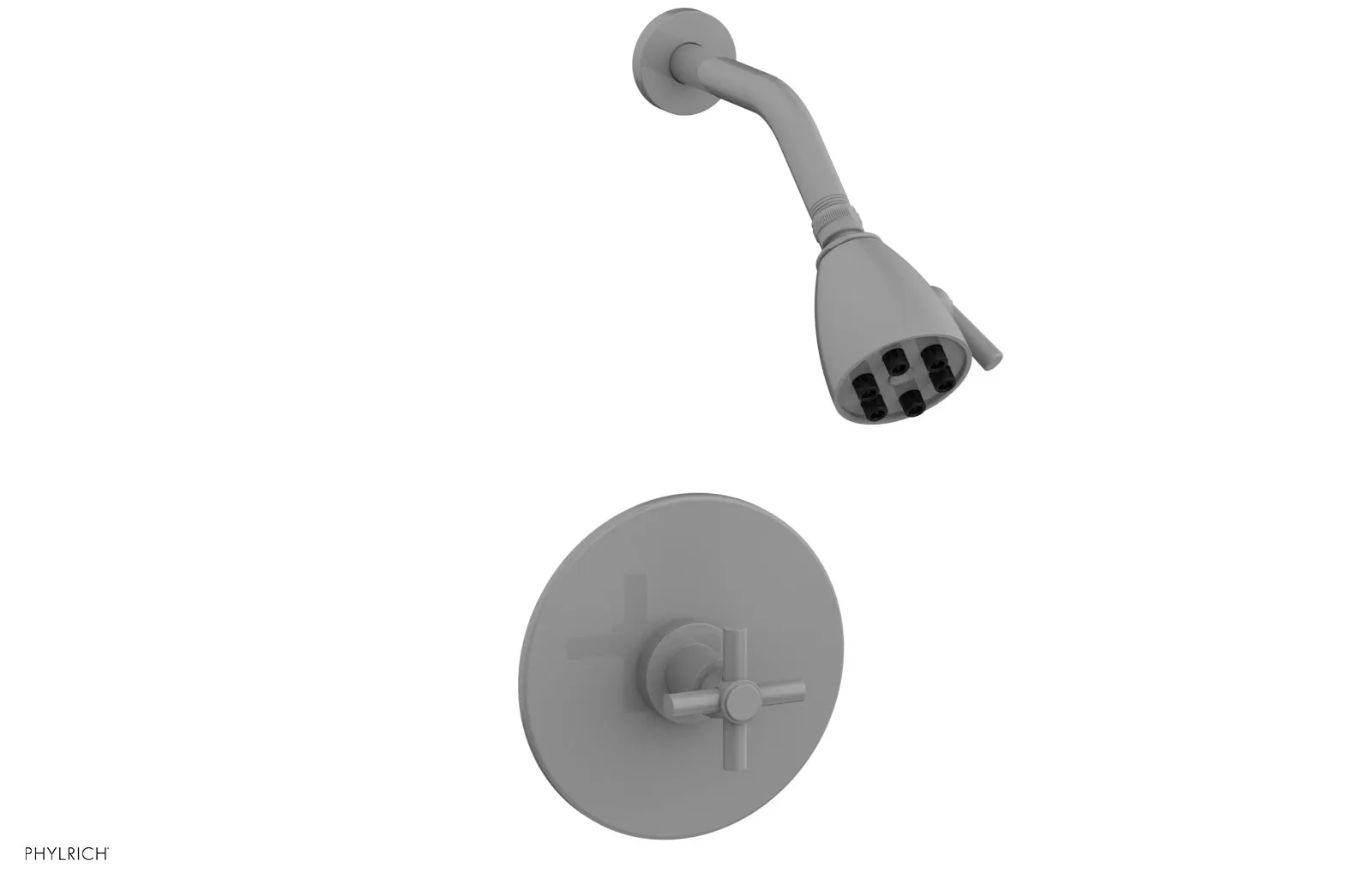 BASIC Pressure Balance Shower Set - Tubular Cross Handle DPB3134