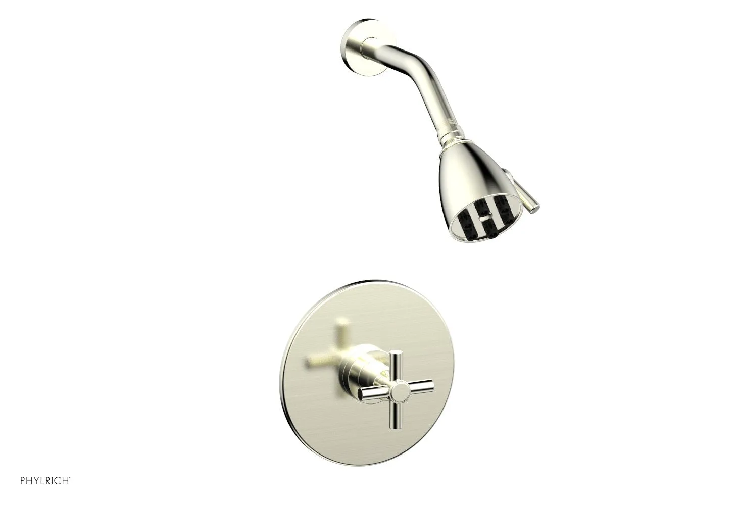 BASIC Pressure Balance Shower Set - Tubular Cross Handle DPB3134