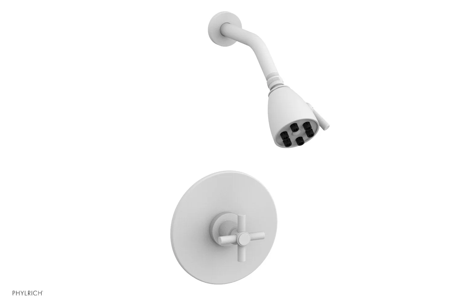 BASIC Pressure Balance Shower Set - Tubular Cross Handle DPB3134