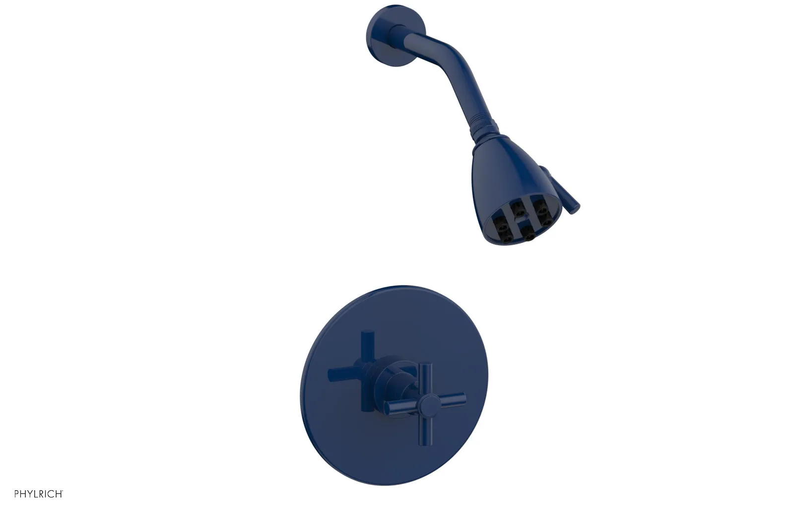 BASIC Pressure Balance Shower Set - Tubular Cross Handle DPB3134