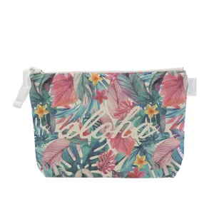 Bright Tropical Cosmetic Bag, Large