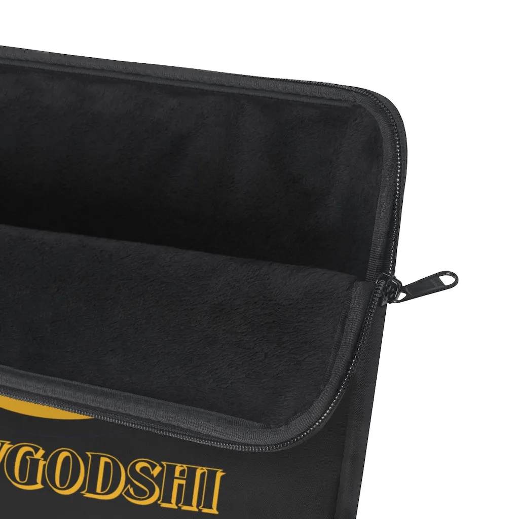 Crowgodshi First Generation Laptop Sleeve, GOLD LOGO