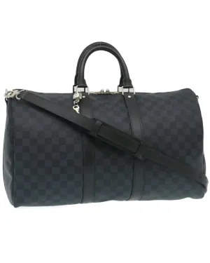 Damier Cobalt Keepall Bandouliere 45 Boston Bag