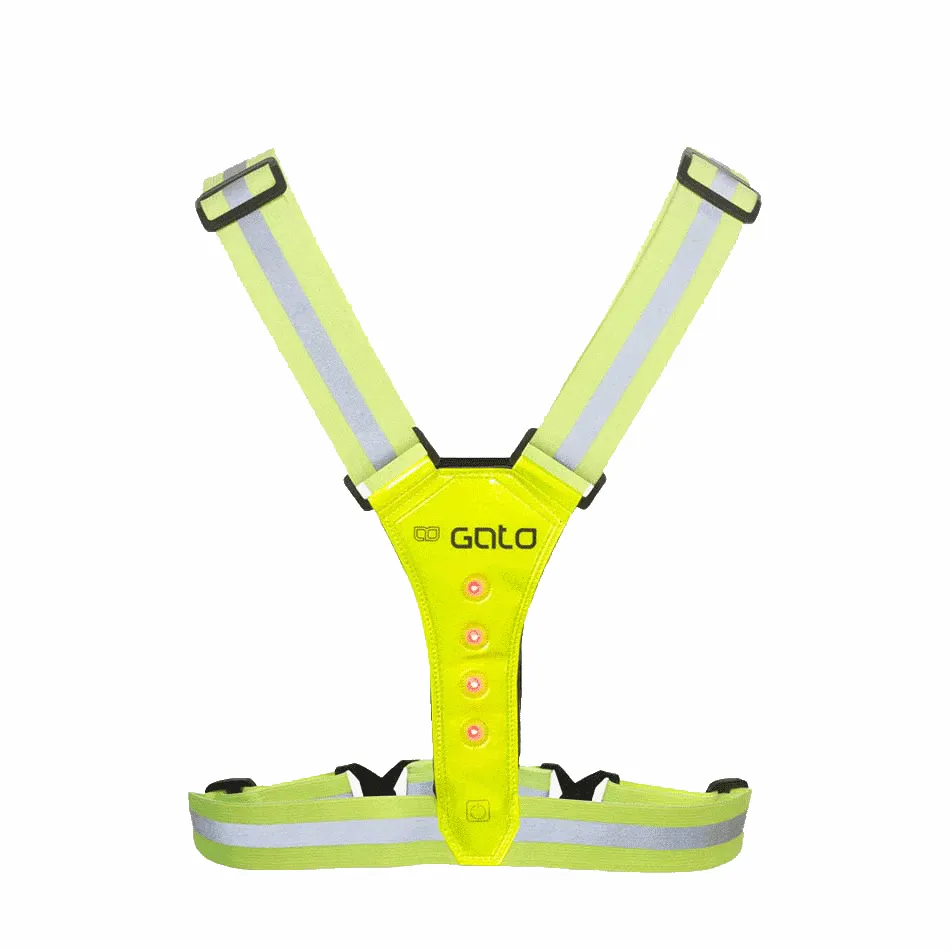 Gato LED Safer Sport Vest Neon Yellow