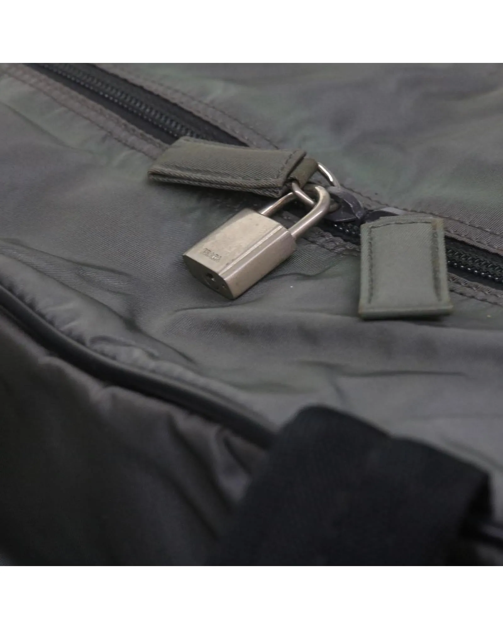 Green Nylon Boston Bag with 2-way Style - PRADA Sports