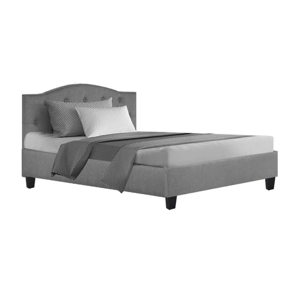 Jervis King Single Bed Frame Grey