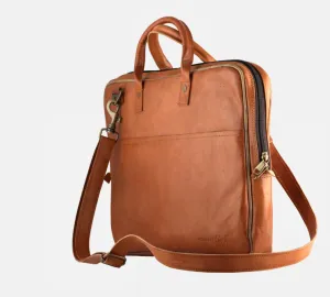 Johnny Fly Co. Leather Laptop Sling Bag