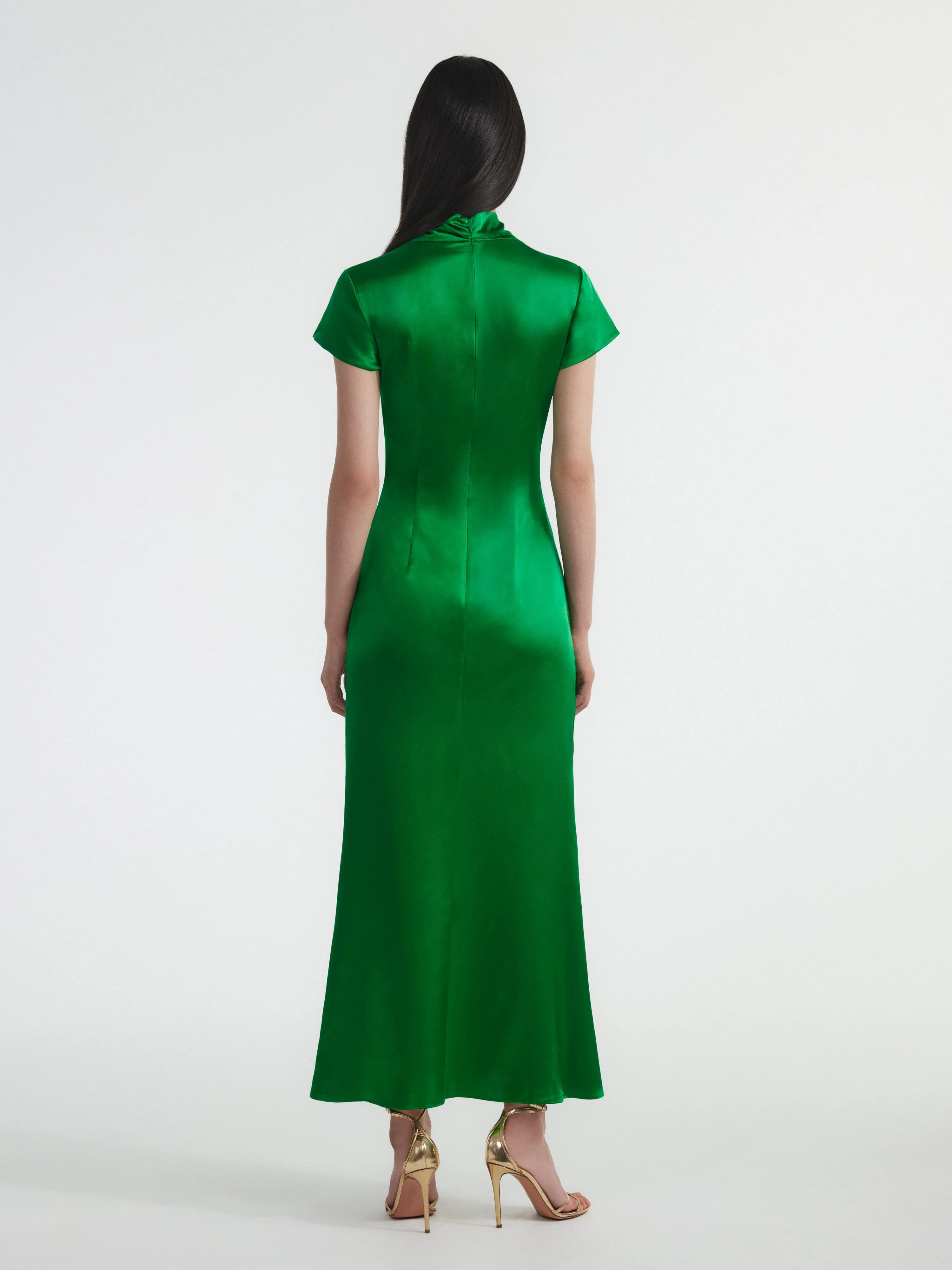 Kelly Dress in Emerald