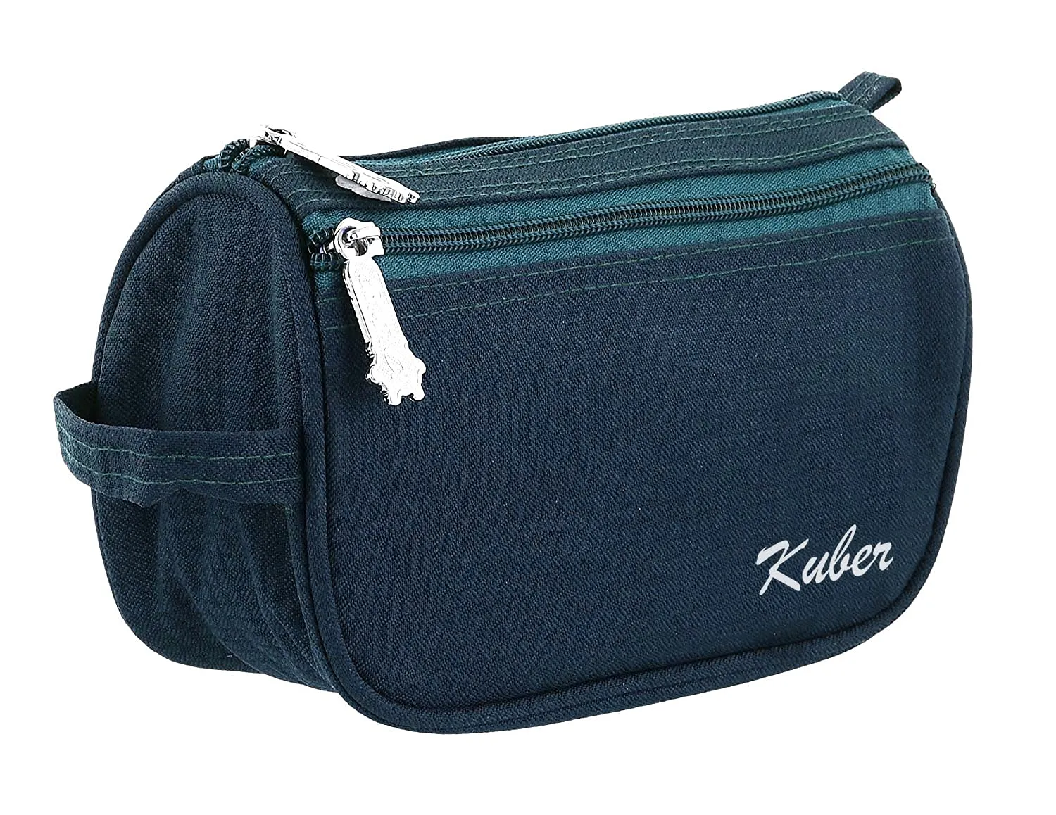 Kuber Industries Toiletry Travel Bags Shaving Kit/Pouch/Bag for Men and Women with 2 Main Compartment (Wine)-KUBMART11928