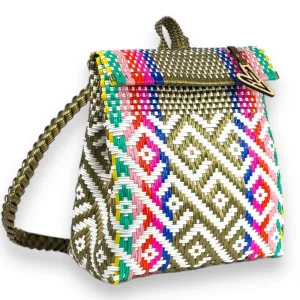 Maria Victoria | Spark BK | Upcycled, Handwoven, Backpack