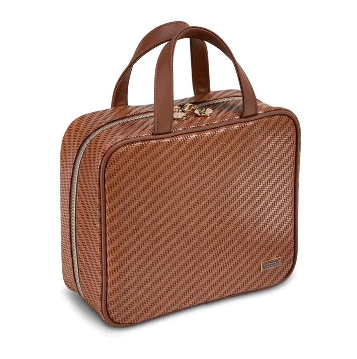 Martha Large Briefcase Rosewood Cognac