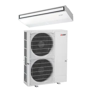 Mitsubishi 42,000 BTU Commercial Ceiling Suspended Single Zone Heat Pump Unit (PCA-A42KA7 & PUZ-A42NKA7(-BS))