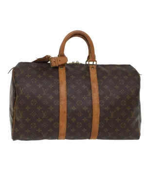 Monogram Canvas Boston Bag