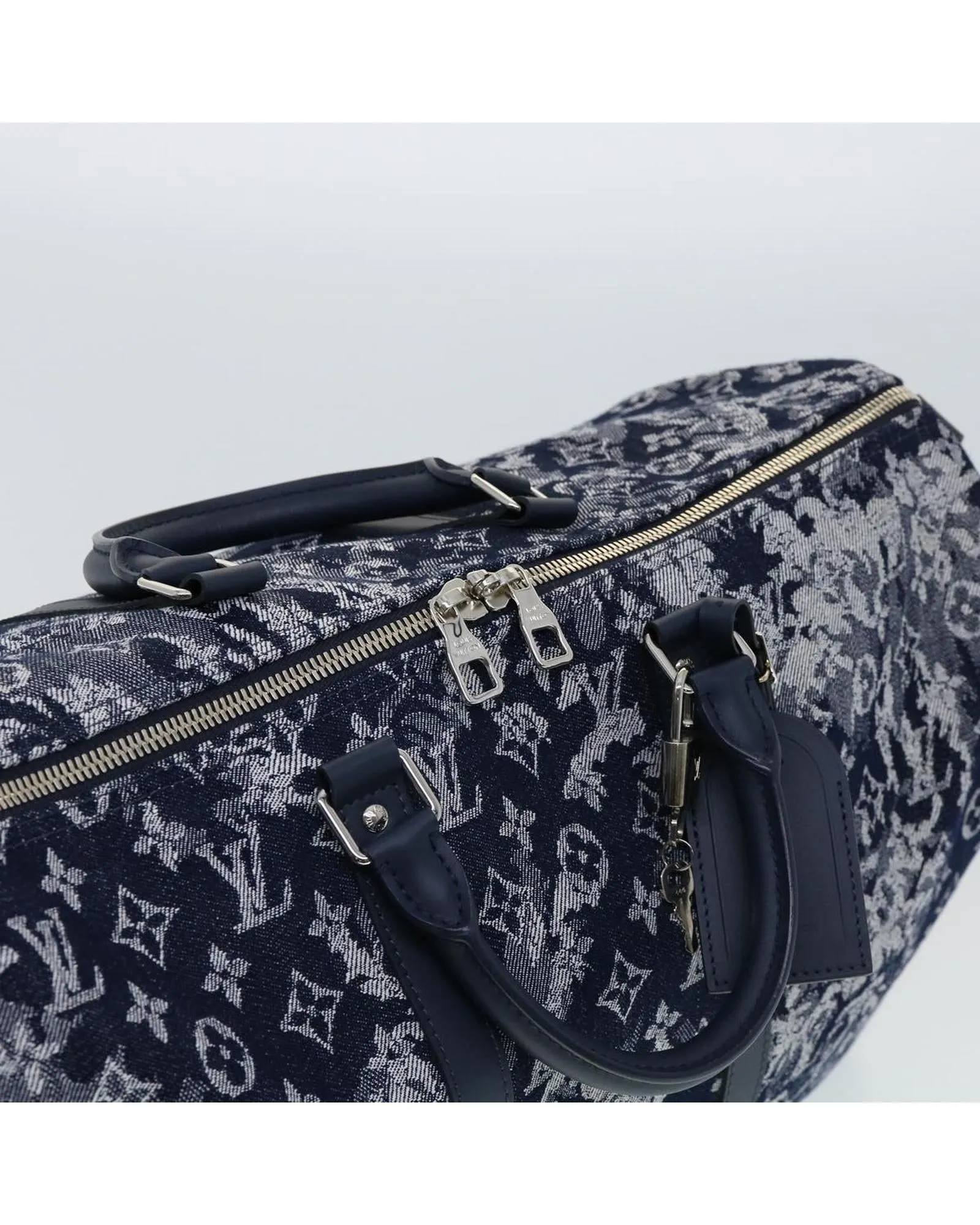 Monogram Tapestry Keepall Bandouliere 50 Boston Bag