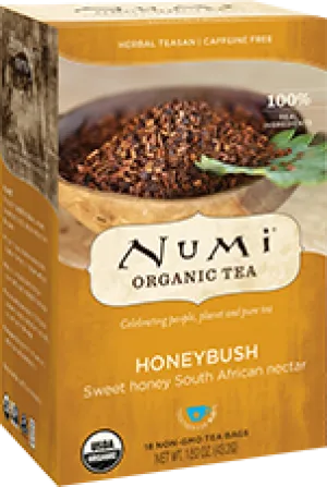 Numi Organic Honeybrush Tea (18 Tea bags)