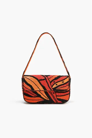 Orange Petal Canopy Shoulder Bag