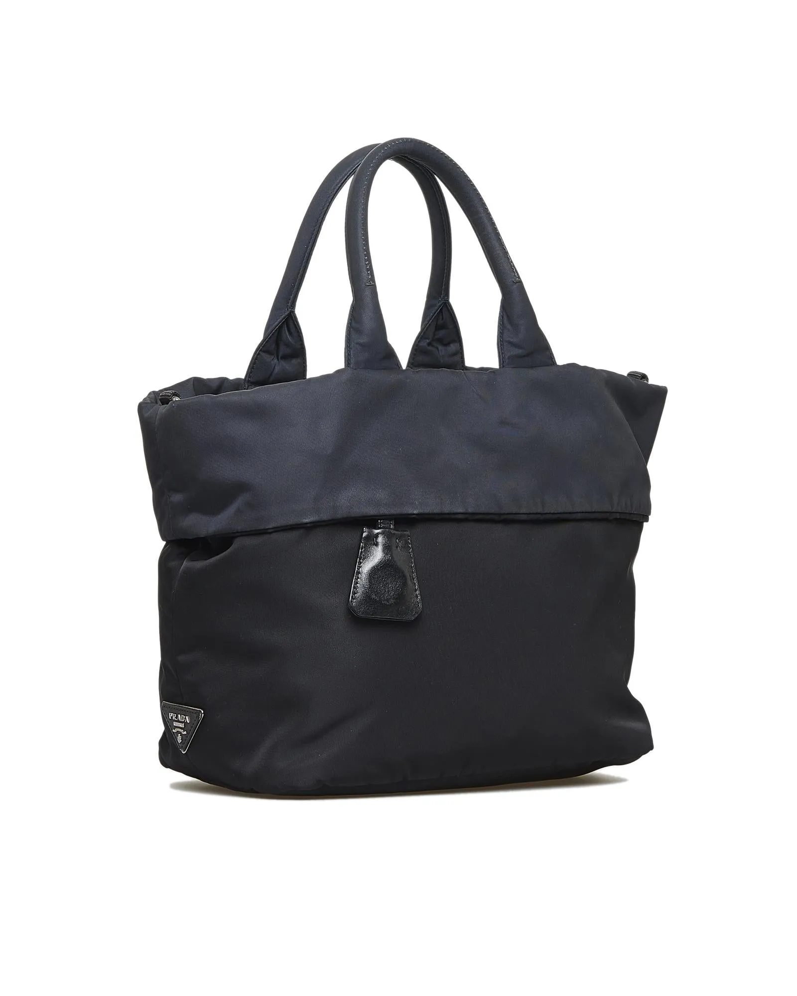 Reversible Nylon Satchel