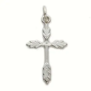 Sterling Silver Wheat Cross Boxed - L9250